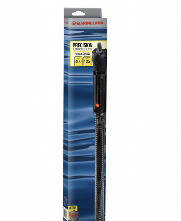 Marineland Precision Submersible Aquarium Heater - 400 Watt - 18" Long - (Aquariums up to 125 Gallons)