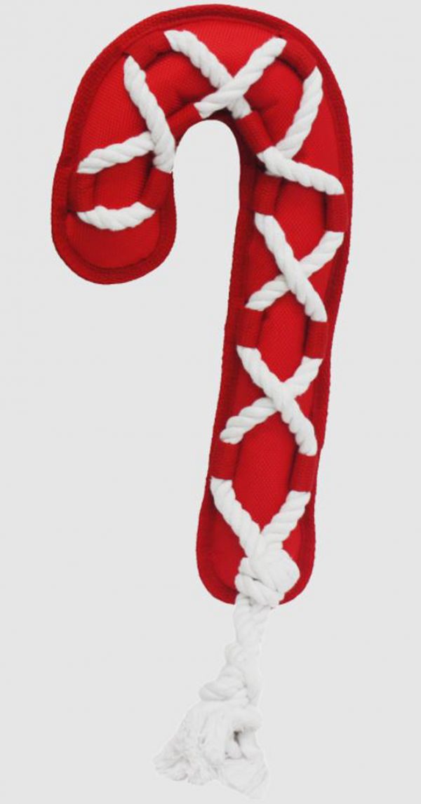 Multipet Cross Ropes Candy Cane 12 inch